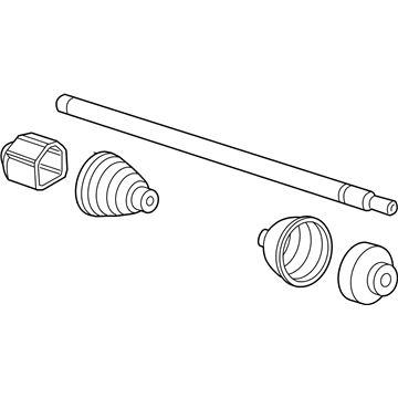 GM 22884250 Front Wheel Drive Shaft Assembly