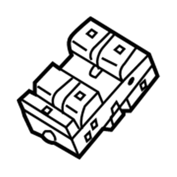 GM 13408446 Window Switch