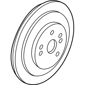 Honda 42610-S70-000 Drum, Rear Brake