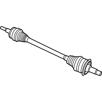 Mopar 5180493AC Axle Half Shaft Left