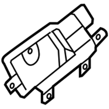 Kia 836202T510 Rear Door Outside Handle Assembly, Right
