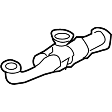 Acura 18210-SJA-A04 Pipe A, Exhaust