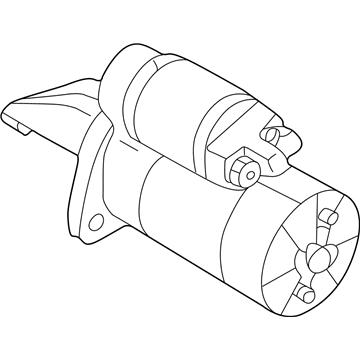 Infiniti 2330M-4M801RW Motor Assembly-Starter REMAN