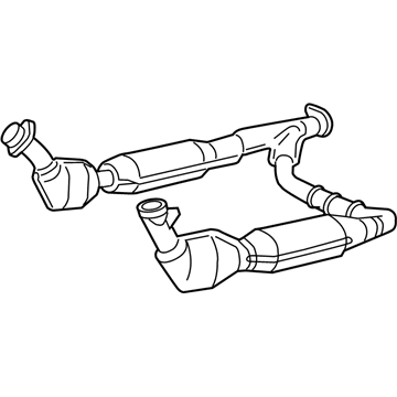 Ford 4L7Z-5E212-AA Converter