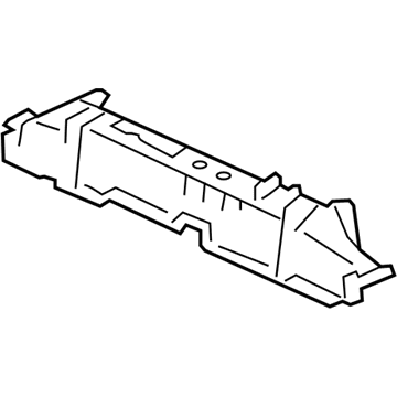 Honda 65700-T1X-A00ZZ Crossmember Comp, Mid Fl