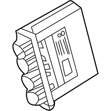 GM 13580553 Keyless Entry Control Module Assembly