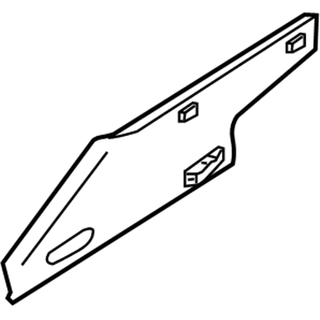 BMW 51-25-7-009-441 Support, Centr.Lock.Syst., Fill-In Flap