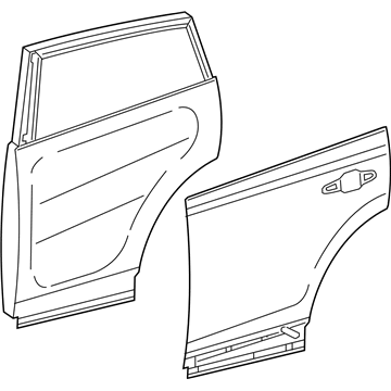 Toyota 67004-42160 Door Shell