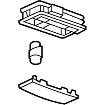 GM 22774356 Dome Lamp Assembly