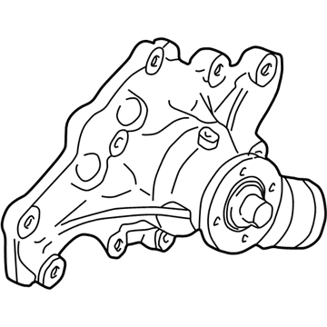 Ford F7TZ-8501-AC Water Pump Assembly