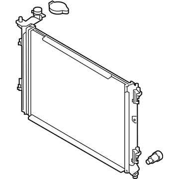 Kia 253103T150 Radiator Assy