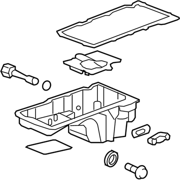 GM 12640745 Oil Pan