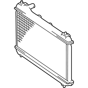 Lexus 16410-AZ038 Mvp Radiator Assembly