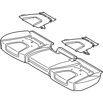 Ford FT4Z-5863840-E Seat Cushion Pad