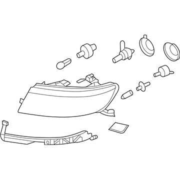 Ford 6H6Z-13008-BC Composite Assembly