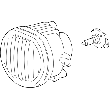 GM 88973636 Fog Lamp Assembly