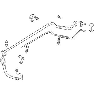 Hyundai 97775-1R000 Tube Assembly-Suction & Liquid