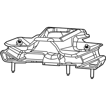 Mopar 52059949AB ISOLATOR-Transmission Mount