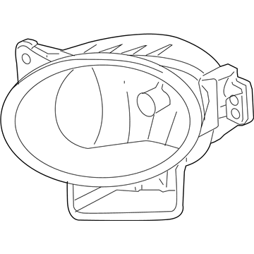 Acura 33901-SEP-A01 Foglight Unit, Passenger Side