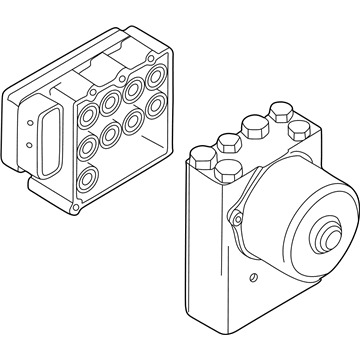 BMW 34-51-6-855-553 Dsc Hydraulic Unit