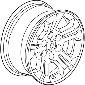 GM 84227872 Wheel, Alloy