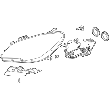 GM 42435932 Composite Headlamp