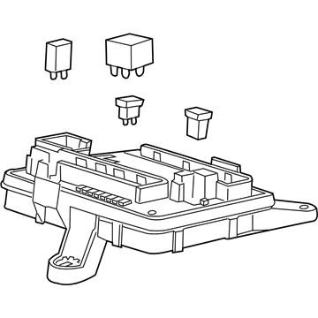 GM 84127106 Fuse & Relay Box