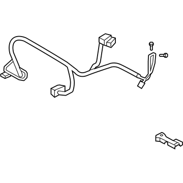 Hyundai 91850-0W110 Wiring Assembly-Battery (+)