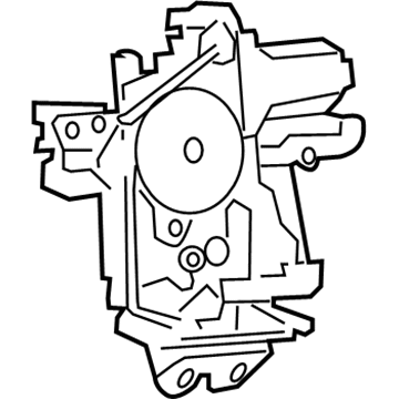 Infiniti 90500-9NC0B Lock Assembly Tail Gate