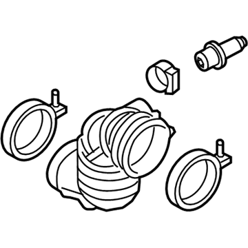 Kia 28140B2100 Hose Assembly-Air Intake