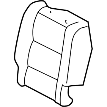 Toyota 71077-0C180-E0 Seat Back Cover