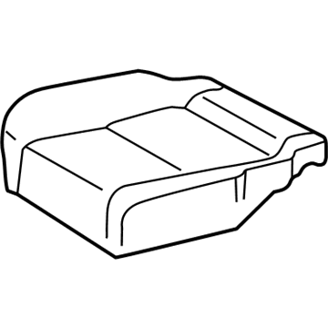 Toyota 71075-0C060-B1 Cushion Cover