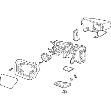 Ford ML3Z-17683-KA MIRROR ASY - REAR VIEW OUTER