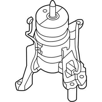 Infiniti 11320-3JV0A INSULATOR - Engine Mounting, Rear
