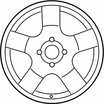 GM 95905460 Wheel, Alloy