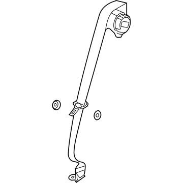 GM 19353094 Center Seat Belt
