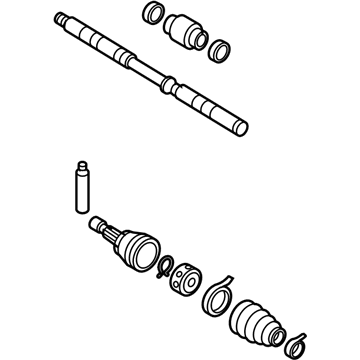 Nissan 39211-CA100 Joint Assy-Outer