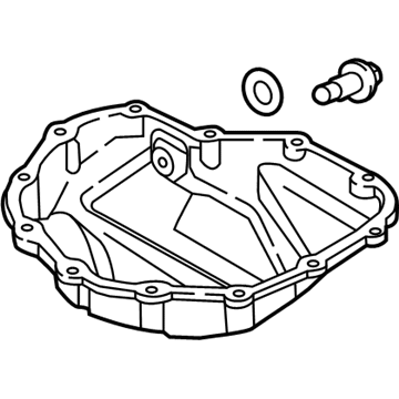 Kia 2151003HA0 Pan Assembly-Engine Oil