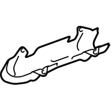 Lexus 17167-50140 Insulator, Exhaust Manifold Heat, NO.1