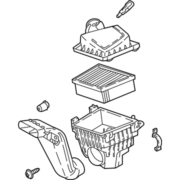 Ford GN1Z-9600-G Air Cleaner Assembly