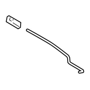 GM 96690097 Lock Rod