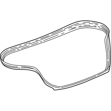 Mopar 4575474AE WEATHERSTRIP-DECKLID