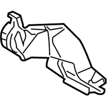 Kia 972822S000 Duct-Shower Foot, RH