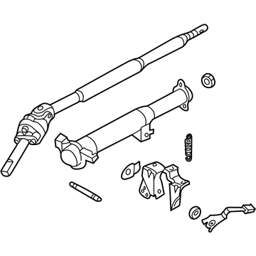 Infiniti 48810-6Y310 Column Assy-Steering, Upper