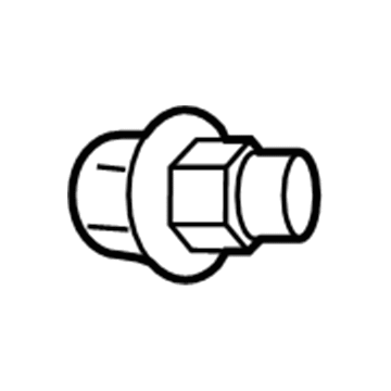 GM 9598708 Ornament Nut