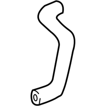 Lexus 16572-AA030 Hose, Radiator, NO.2