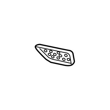 Hyundai 86664-K9000 Cover-Fog Lamp Hole, RH