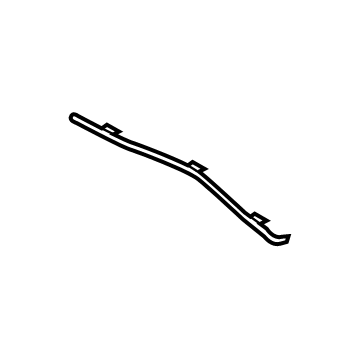 Hyundai 86698-K9000 Piece-RR Bumper Side, RH
