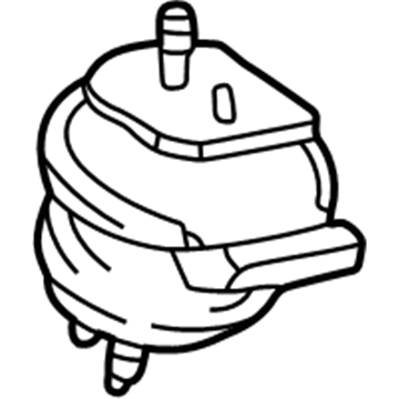 Lexus 12361-50111 Insulator, Engine Mounting, Front