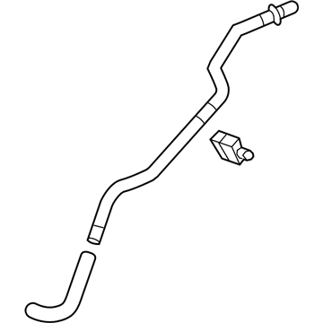 Honda 17743-TR0-A11 Pipe, Canister Drain